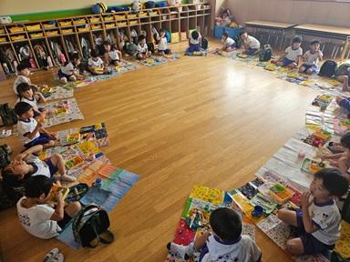  年中レジャーシートの練習