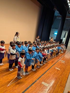 年長学芸会リハーサル