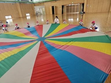年中さん初めてのバルーン
