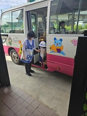 登園、降園バス